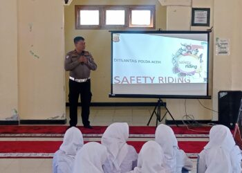 Milad USK ke-65 dan HUT Lantas ke-71, Polantas Aceh Dorong Pelajar Jadi Pelopor Keselamatan Berlalu Lintas
