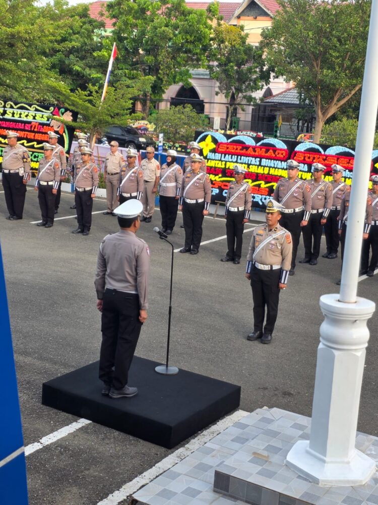 71 Tahun Polantas, Polda Aceh Tegaskan Transformasi Menuju Polantas Presisi yang Karib dan Berbasis Teknologi