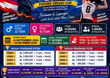 Tanjak Bertuah Riau Nyalakan Semangat Sumpah Pemuda Lewat Payung Sekaki Cup 2026