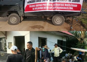 Puluhan Warga Desa Api Api Tuntut Pengembalian Lahan 30 Hektare, Kelompok Tani Harapan Maju Minta Pemerintah Turun Tangan