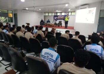 Polantas Aceh Karibi Mahasiswa USK: Keselamatan Bukan Sekadar Aturan, Tapi Gaya Hidup