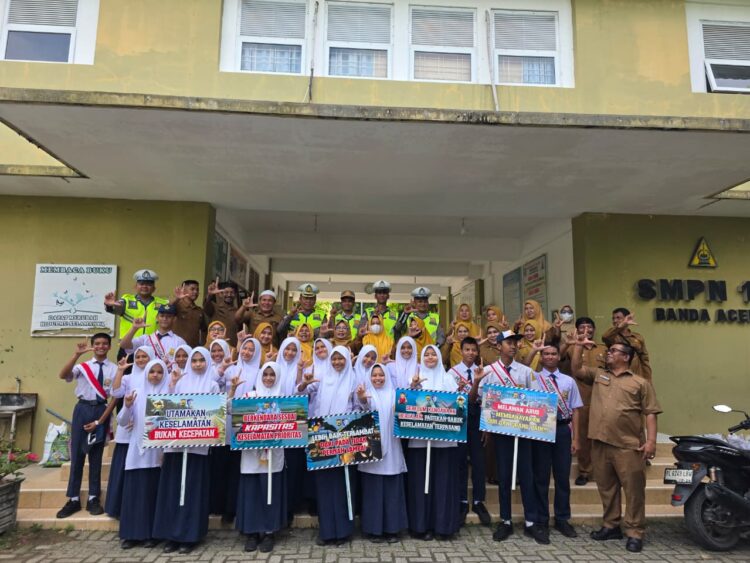 Polantas Aceh Tegas: Pelajar Belum 17 Tahun Dilarang Bawa Motor ke Sekolah