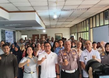 Jasa Raharja Riau Bersama Ditlantas Polda Riau Gelar Sosialisasi Keselamatan Transportasi dalam Rangka Bulan Keselamatan Transportasi 2026