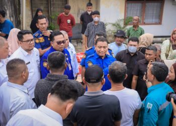 Pemko Pekanbaru Bergerak: Kebutuhan Dasar dan Pendidikan Anak Korban Kebakaran Lembah Damai Dijamin
