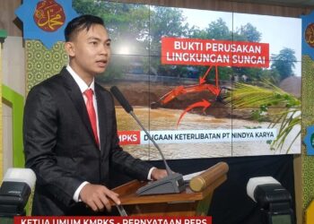 Agung Maulana Ketum KMPKS sorot PT Nindya karya melanggar UUD merusak lingkungan Sumatera Barat