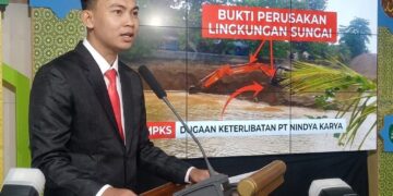 Agung Maulana Ketum KMPKS sorot PT Nindya karya melanggar UUD merusak lingkungan Sumatera Barat