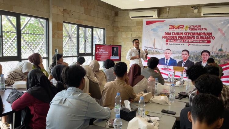 Dua Tahun Kerja Nyata, Barisan Muda Riau Bedah Capaian Sawit, Energi, dan Ekonomi Hijau