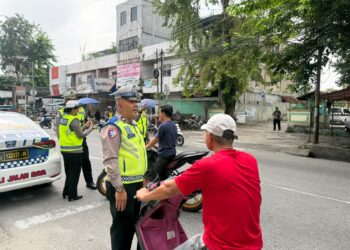Hari Keenam Ops Patuh Lancang Kuning 2026, Satgas Preventif Kedepankan Edukasi Humanis di Pasar Sail